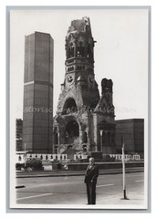 Berlin 1962 – Memorial Church – Architecture – Old Photo 1960s