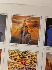 Michael Jackson Bad Era RARE Official 1989 16 Month Edition Calender