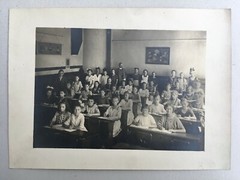 Plattenkamera Foto Original Alte Foto um 1900 22 x16 cm eine Klasse