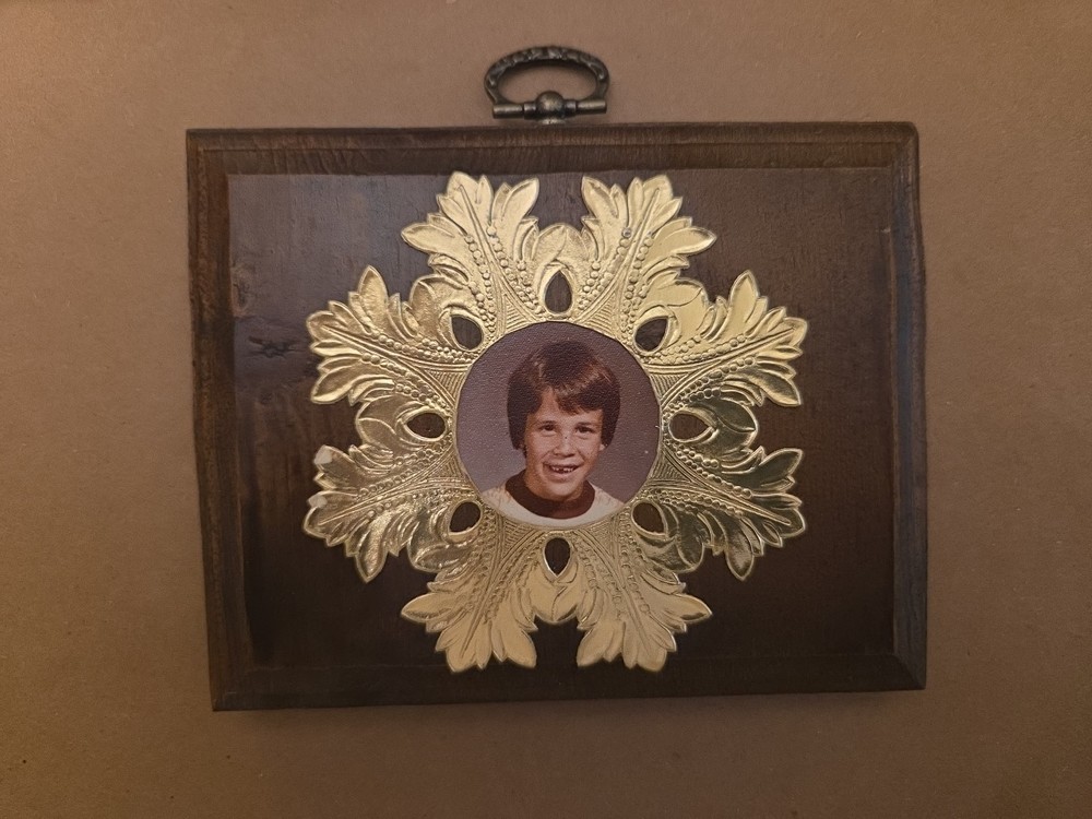 William T Eddy Picture Photograph On Wood Frame BEG Bill