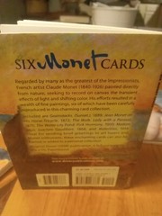 Lot Of 7 Art Postcard Booklets, Monet, Degas, Picasso, Dali,Cassatt..(42 Cards