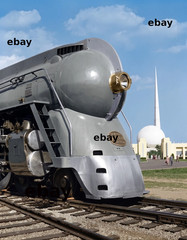 Photo Art Print New York Central Streamlined Hudson New York Worlds Fair 1939
