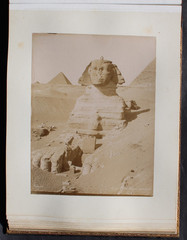 BEAUTIFUL PHOTO ALBUM WITH 54 LARGE FORMAT,ORIGINAL PHOTOS,EGYPT,1870-90,RARE