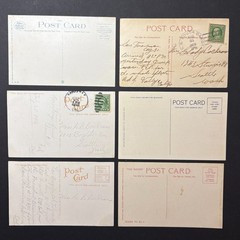 Vintage Southern California Architectural Points of Interest II Postcards. (6)