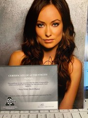 olivia wilde signed photo