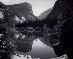 1959 Ansel Adams Mirror Lake Spring Yosemite Valley National Park Art Photo