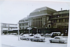 Old Photo Album 1964/65 Switzerland, Technology, Cars Road Traffic, Train, Tram