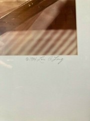 Fine Art Photography Chicago Lois Long 1984 1/1 Orange And Gold Balloons 22 x 23