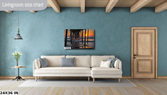 Piering into the Sunrise Ocean limited edition nature wall decor photography