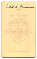Photograph Georg Brokesch, Leipzig, Zeitzerstrasse 19c, pretty boy in modes