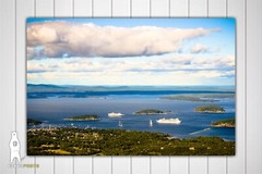 Bar Harbor Maine Photography Prints – View from Cadillac Mountain – Acadia Décor