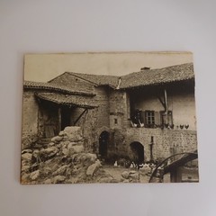 Original Black & White Analog Photography On Wood XXth Art Deco PN France
