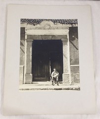 Vintage Black & White Photo M Kazan CASA CARMEN DOOR ANTIGUA GUATEMALA 1968 #19