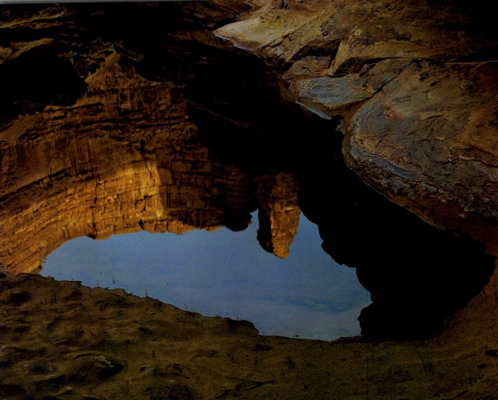 1962 Eliot Porter Glen Canyon Pool Reflection Grand Gulch Art Photo Gravure