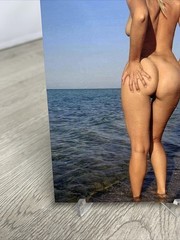 Contemporary Pinup Girl 4×6 Photo – Fine Art Risqué Color Print – Blonde Model