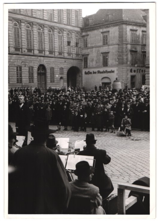 Photography View Vienna, Musical Intermezzo To Maifeier on The Josefpla