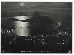 Large Photo, Rio De Janeiro Brazil Brazil, PRAIA de BOTAFOGO, Vintage 1920