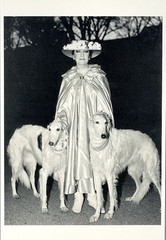 Dietmar Busse Art Photo Print Card – Lady Walking Her Dogs In Central Park, 1996