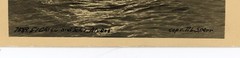 Signed Percy Loomis Sperr NY Harbor Vintage Fine Photo Boat on Water