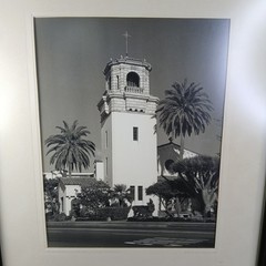 VTG 1974 St James-by-the-Sea SIGNED FW Simpson B&W Photo California Mission