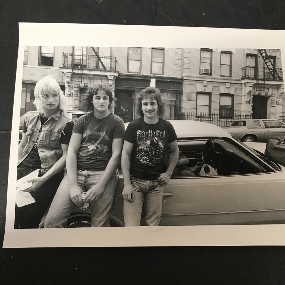 Fine Art Photograph Silver Gelatin Print Janine Gordon B/W Heavy metal Rockers