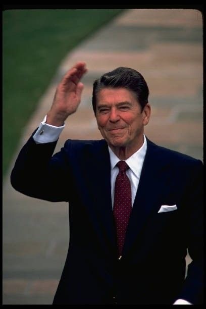 Ronald Reagan 8×10 Photo President Reagan Portrait Vintage White House 40th USA