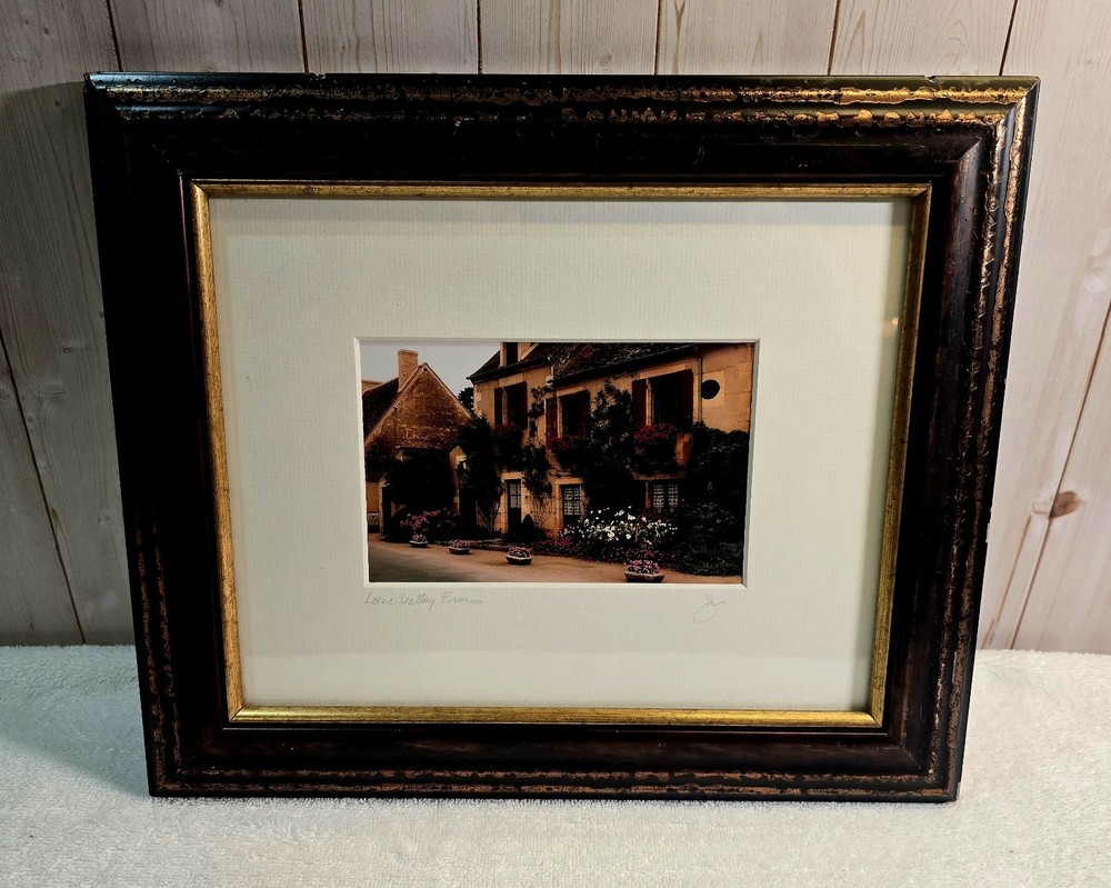 Signed John Galbo Photograph «Renaissance» «France-Loire Valley» Framed 11×13