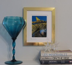 Paris France Architectural Travel Photography, Framed, Signed