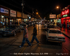 Black Southern Nightlife 1990 | Waycross GA Street Scene Art