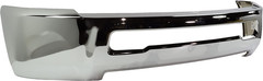 Bumper for Ram 2500 3500 2011-2018 Front Chrome Steel W/O Fog Light Holes W/O Pa