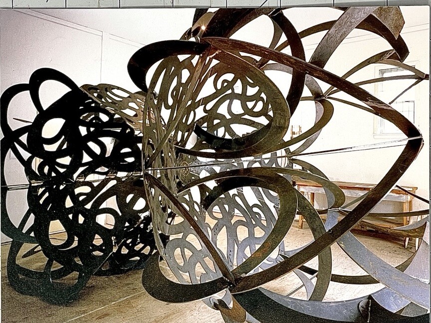 Linda Fleming (b. 1945) Art Announcement Card 2005 – Ex-Halations
