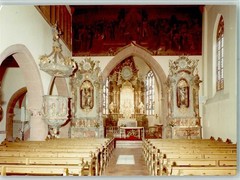 40089255 – 7552 Durmersheim altar monastery church Bickesheim