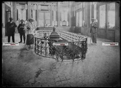 Vintage Black And White Photo Glass Plate Negative 13X18 CM Vittel Grande Source