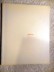 Platino PHOTOGRAPHY Galerie de la Villa Arson Nice 1990 EXHIBITION CATALOG