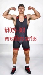 MALE PORTRAIT #1024-861- athletes series -wrestlers – free shipping in the usa