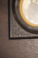 Deutsche Daguerreotypie, ca. 1/6-Platte, im seltenen Union-Case Rahmen
