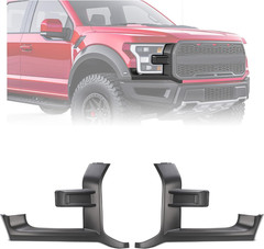 Pair Headlight Molding Compatible with 2017-2020 Ford F150 Raptor Replacement fo