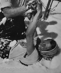1935 Vintage Snow Fight Couple Winter Fun By JEAN MORAL Photo Gravure Art 16X20