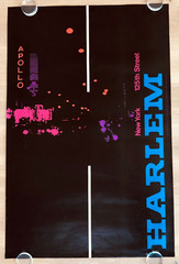 Poster – Peter Teubner – Container Corporation of America 1968 – Harlem New York