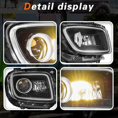 Passenger Right Side Headlight Assembly Compatible with 2020-2025 Hyundai Venue