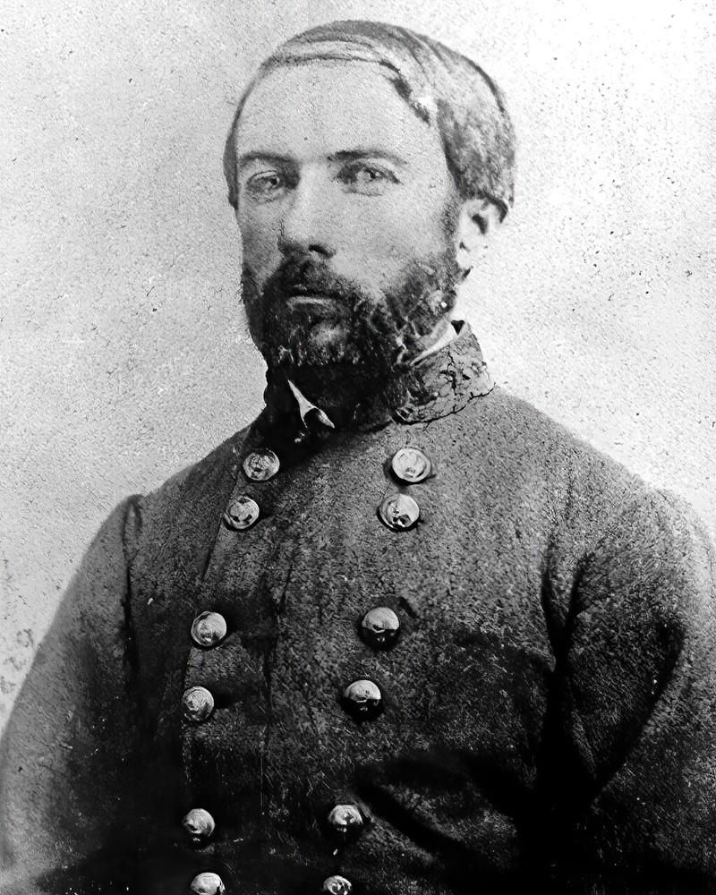 New Civil War Photo: Confederate Daniel Harvey Hill, Virginia – 6 Sizes!