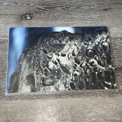 Bud Bradley Nature Photography 8×12 Sculptured Rock at Sand Point