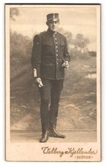 Photograph Valborg Kjellander, Sköfde, Swedish Soldier from Battalion 2 in U