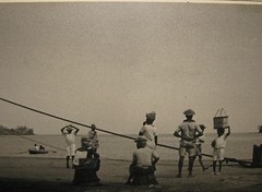 1943 Rose Willoughby Saul SHIP waiting for DEMOLITION Photo – INDIA? PAKISTAN?
