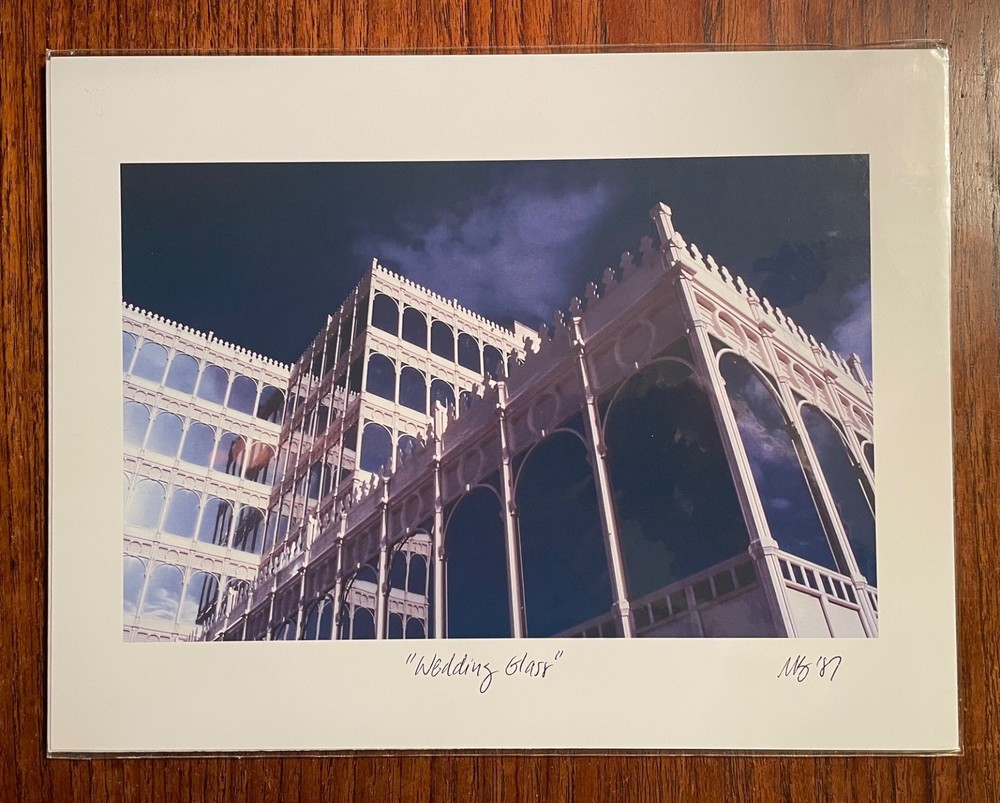 Original photographic print «Wedding Glass» by Michael Blumenstock