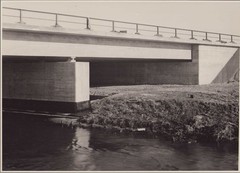 Photograph Albert Renger-Patzsch, architecture / construction technology, bridge reinforced concrete construction