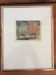 3 Cherie Lester Washington DC Eastern Market Hand Colored Framed Art Photographs
