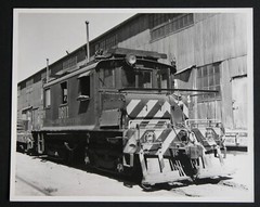 Pacific Electric Freight Motor Locomotive Engine 1611 Photograph Vtg 50s Railway
