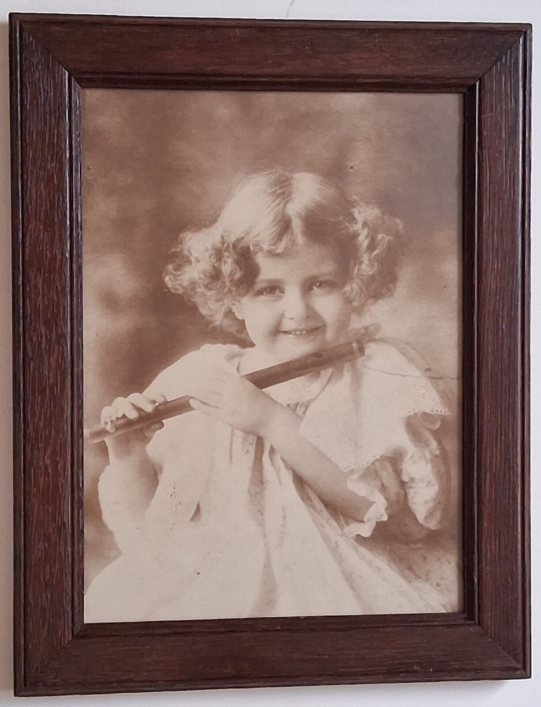 WHAT’LL YOU HAVE? 1897 M.B. Parkinson REAL PHOTO Cupid Awake / Cupid Asleep Girl