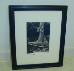 ART Photography «Cross Creek» bridge into water by L. Santucci Frames 11.5x14in